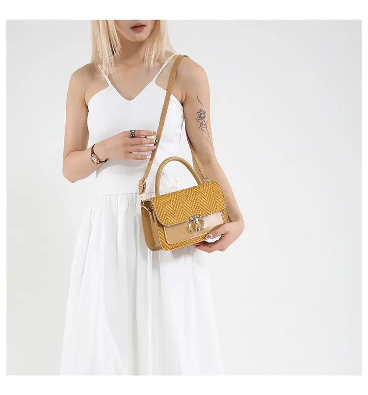 Women's New Plaid Shoulder Bag 2025 Summer — feature 13
