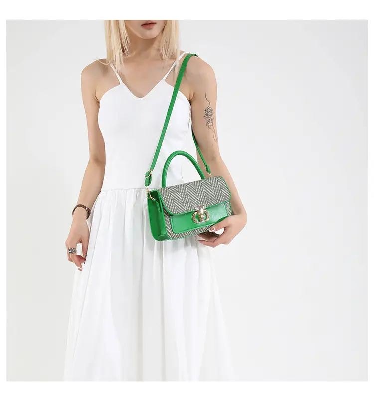 Women's New Plaid Shoulder Bag 2025 Summer — feature 15