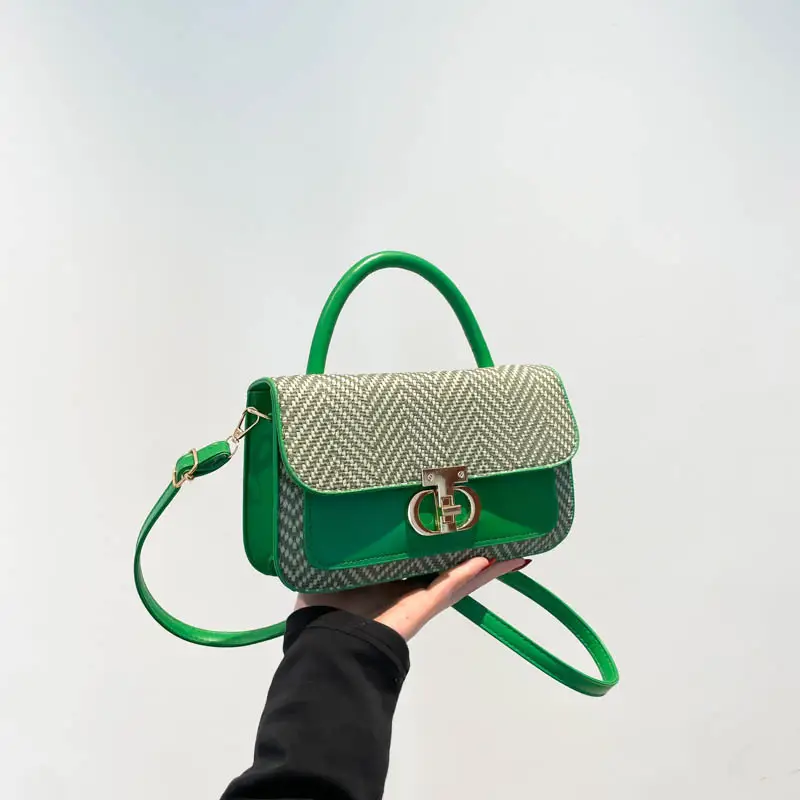 Women's New Plaid Shoulder Bag 2025 Summer - Image 6