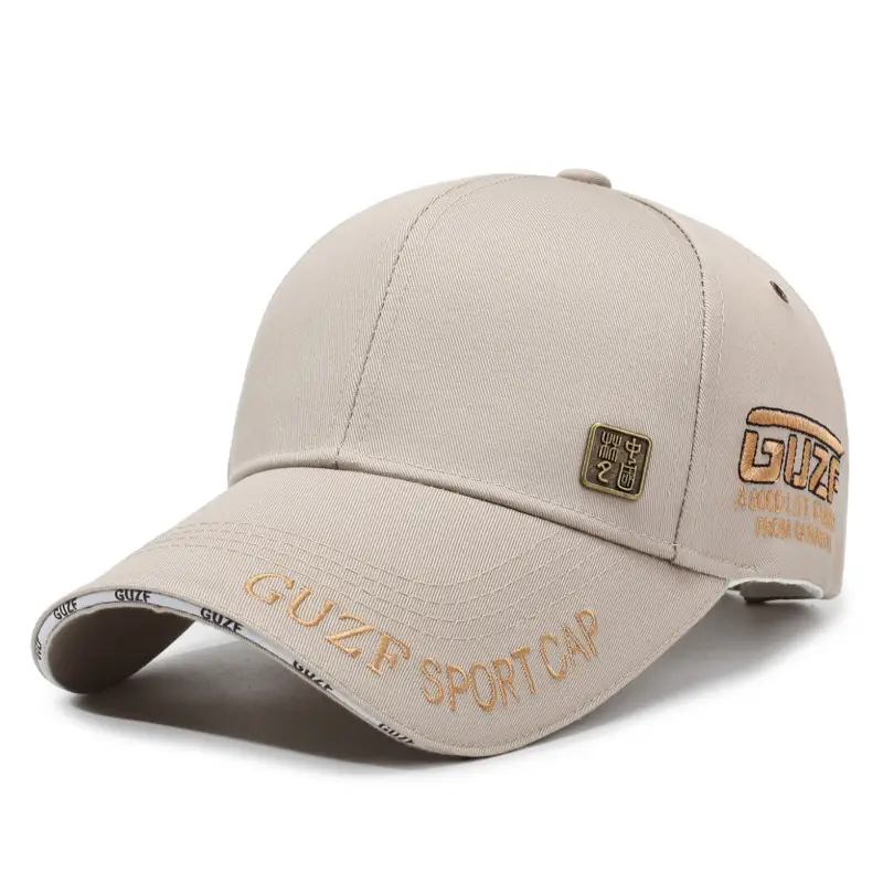 Unisex Embroidered Letter Cap Navy Blue Baseball - Image 5