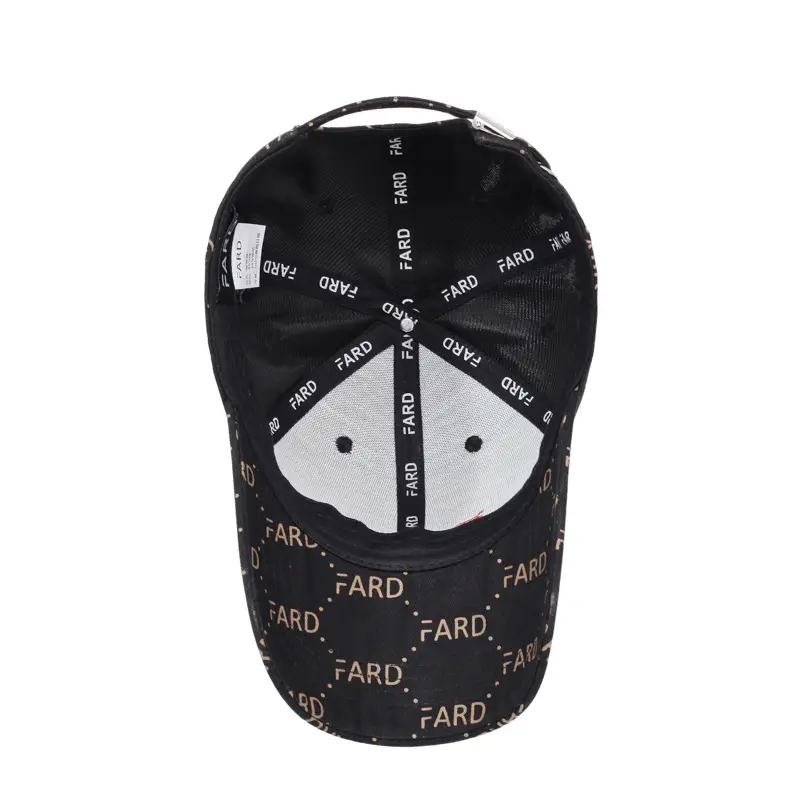 FARD Embroidered Cap for Men Women Brown - Image 11