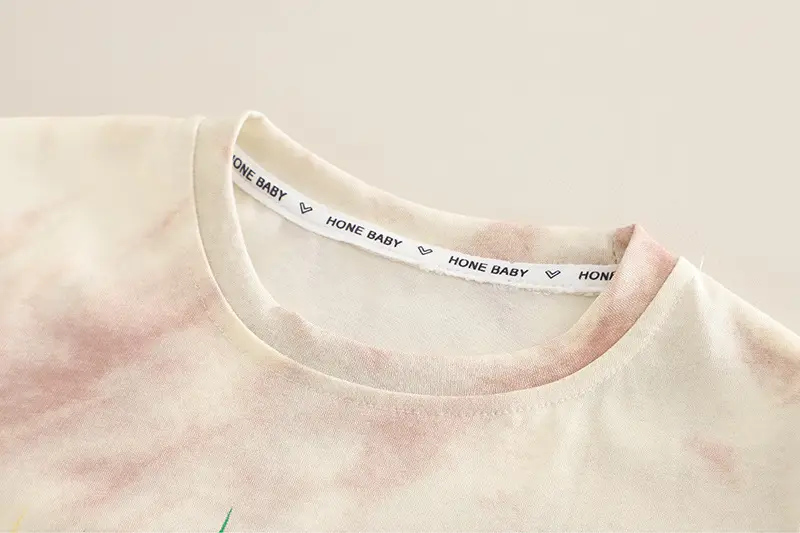 Baby Summer Letter Print T-Shirt Shorts Set — feature 5