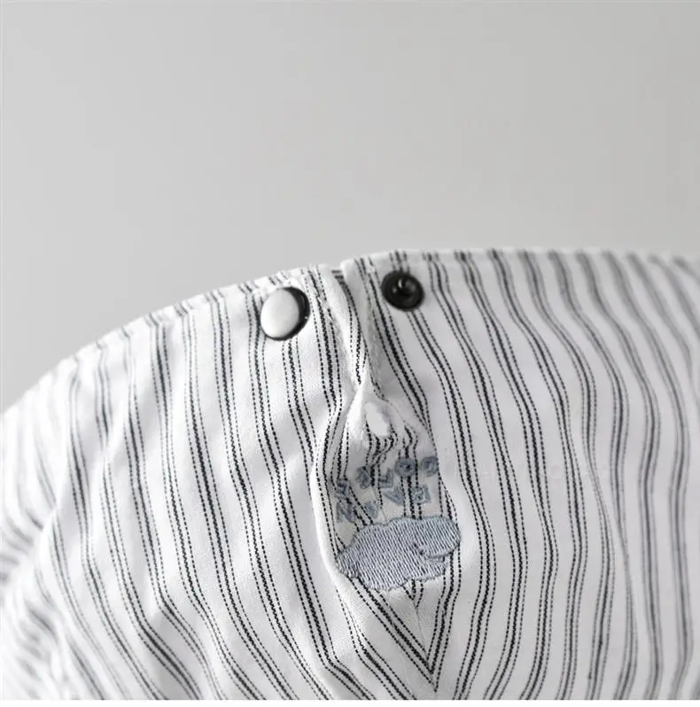 Men & Women Retro Striped Duckbill Cap — feature 10