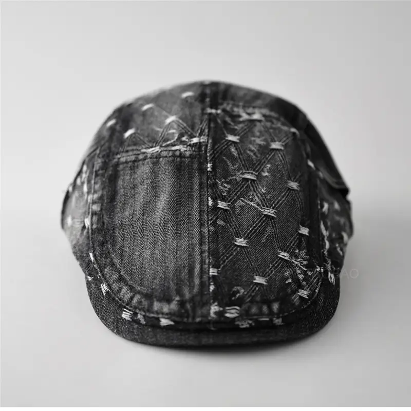 Retro Denim Baseball Cap for Men Women Casual Wear - Image 9