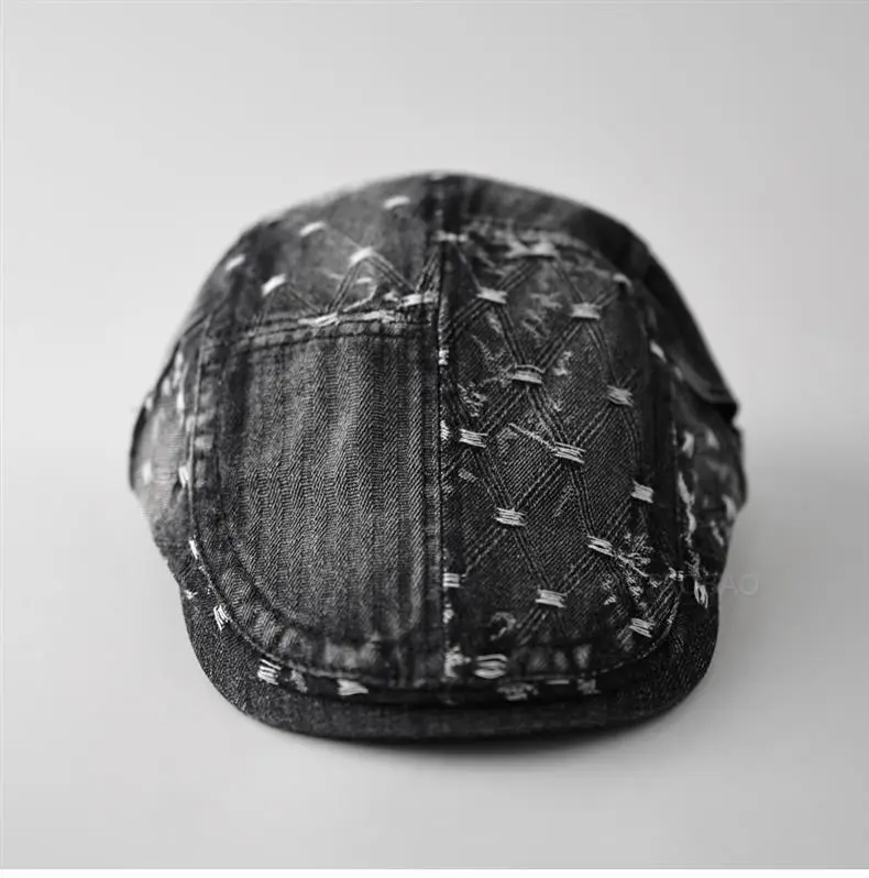 Retro Denim Baseball Cap for Men Women Casual Wear — feature 10