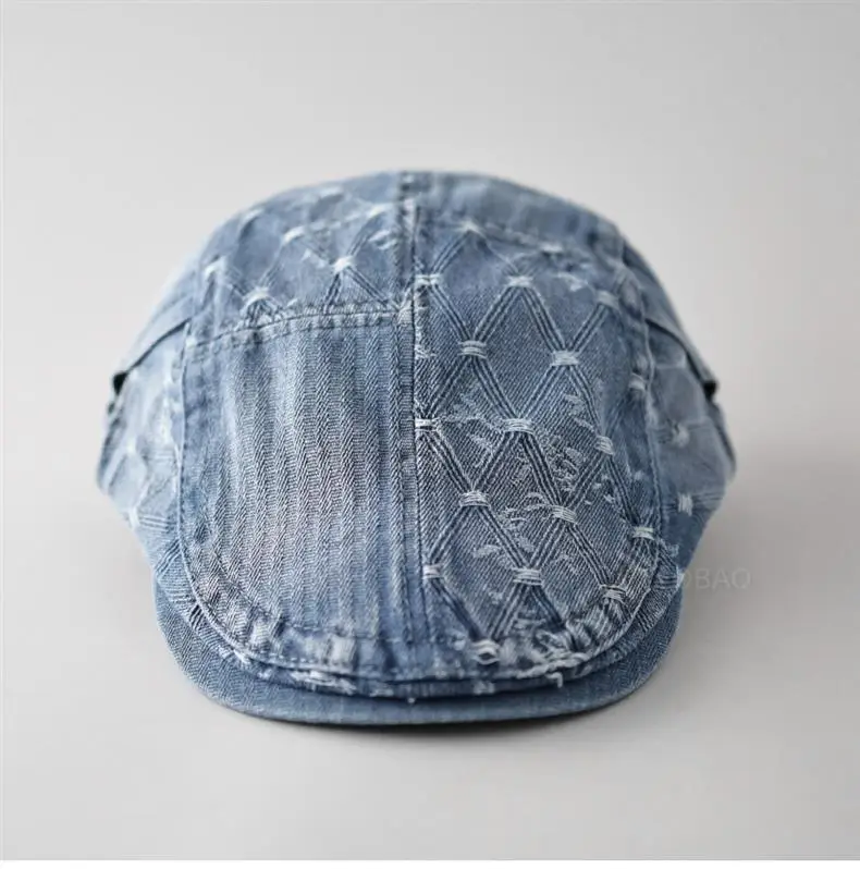 Retro Denim Baseball Cap for Men Women Casual Wear — feature 7