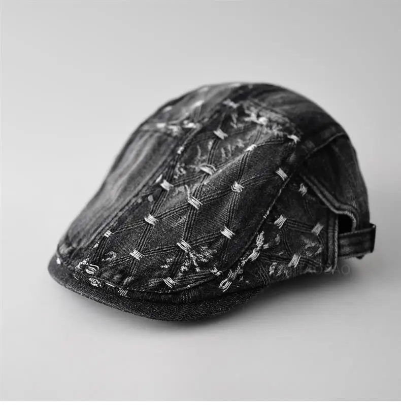 Retro Denim Baseball Cap for Men Women Casual Wear — feature 9