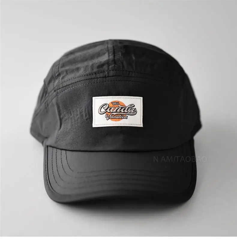 Men's Duck Tongue Baseball Cap Summer Sticker Breathable — feature 1