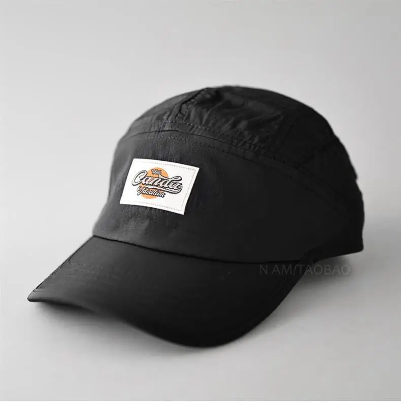 Men's Duck Tongue Baseball Cap Summer Sticker Breathable — feature 2