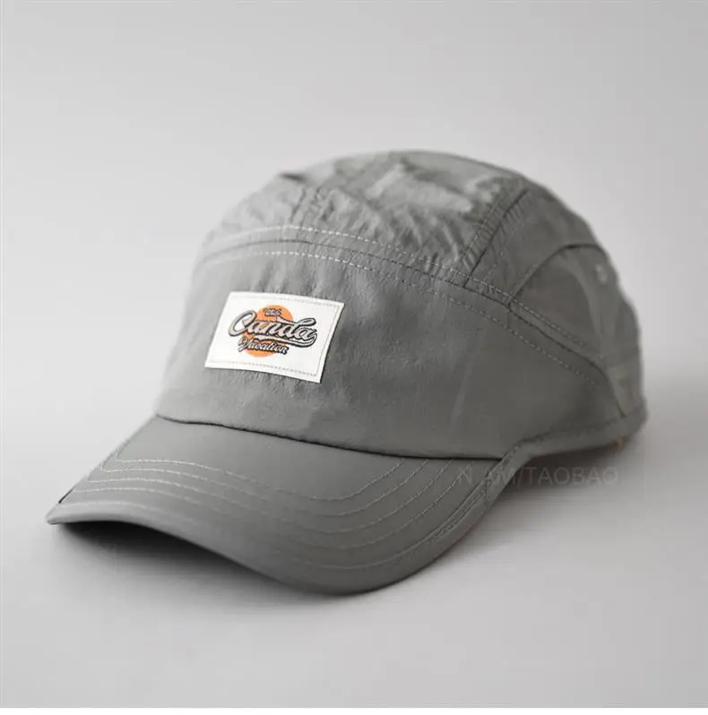 Men's Duck Tongue Baseball Cap Summer Sticker Breathable — feature 5