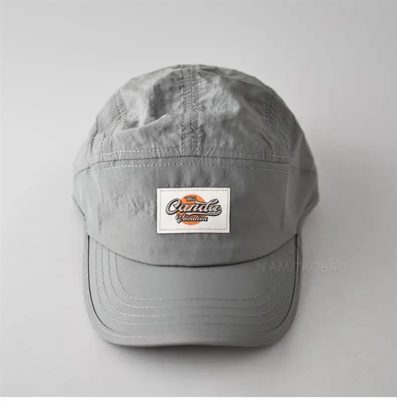 Men's Duck Tongue Baseball Cap Summer Sticker Breathable — feature 6