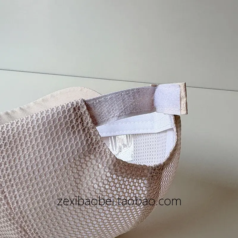 Men Women Mesh Sun Hat with White Sunglasses - Image 9