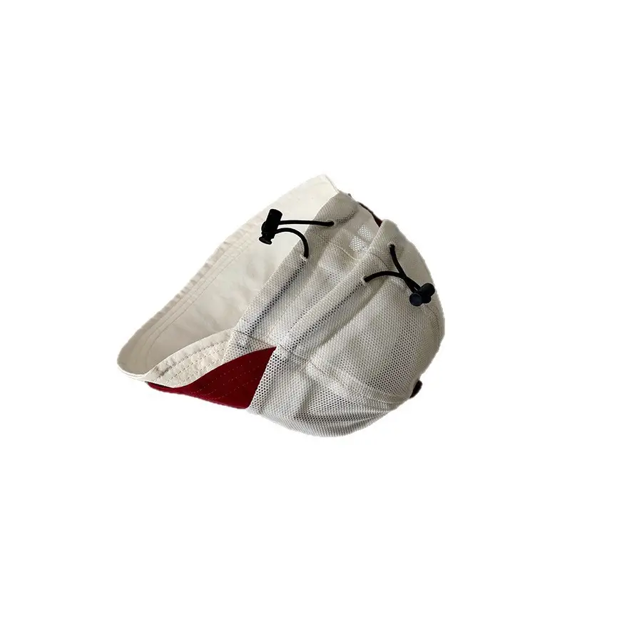 Baby Hats White Mesh Sunshade Large Brim - Image 10
