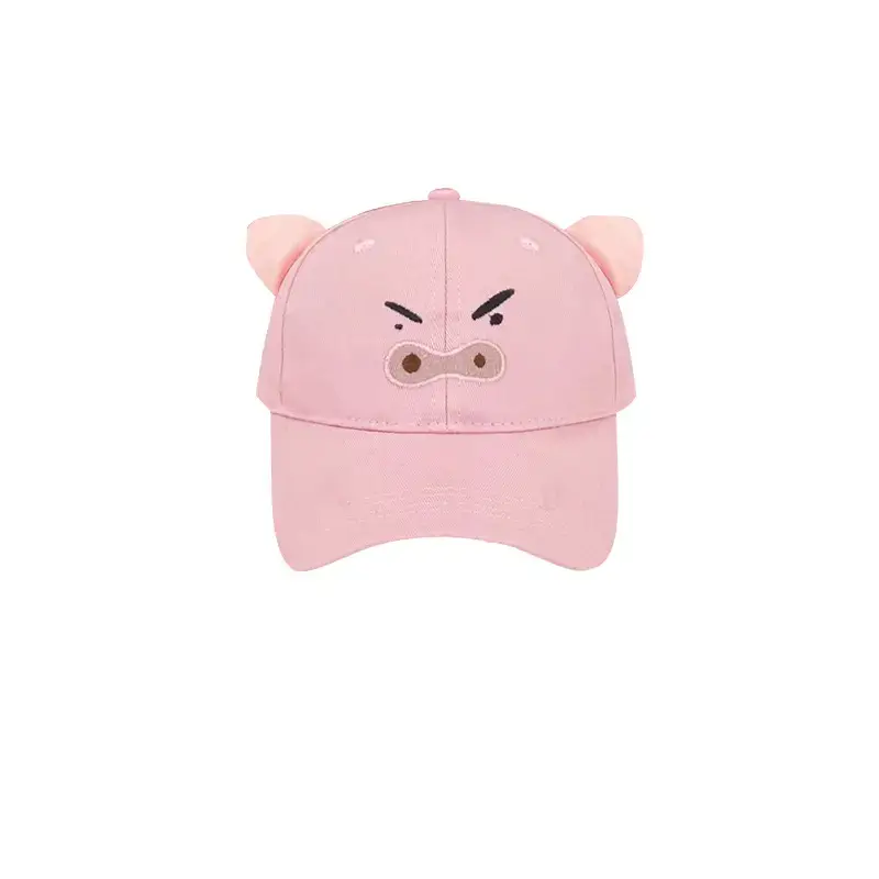 Pink Cute Samurai Sunscreen Cap for Kids 2025 - Image 7