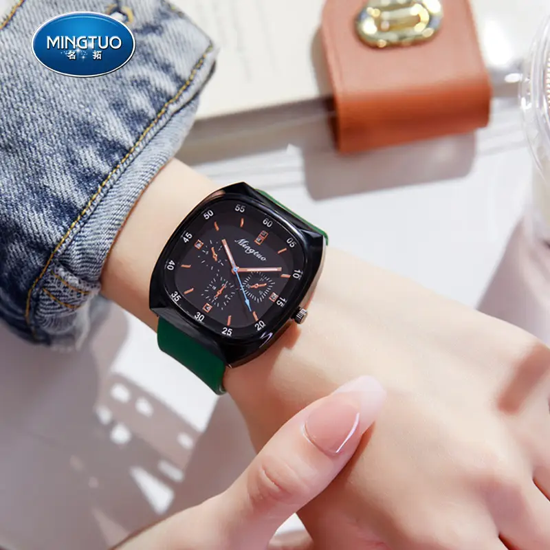 Women's Luminous Silicone Watch with 4 Subdials - Image 4