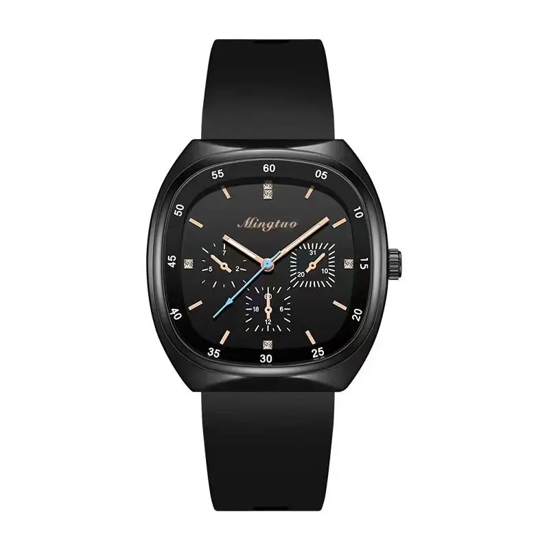 Women's Luminous Silicone Watch with 4 Subdials - Image 6