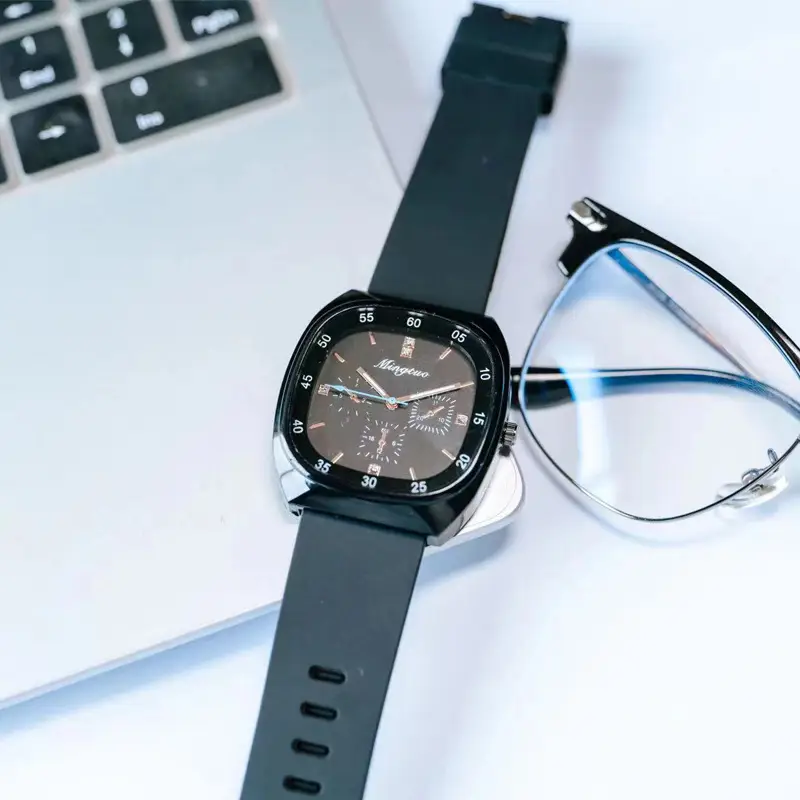 Women's Luminous Silicone Watch with 4 Subdials - Image 3
