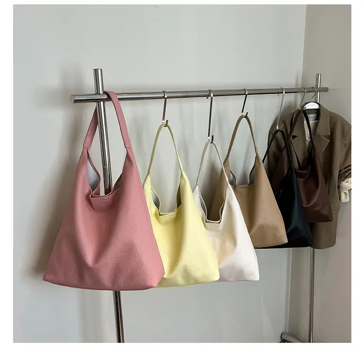 2025 Women's Beige Textured Shoulder Bag with Matching Tote — feature 10