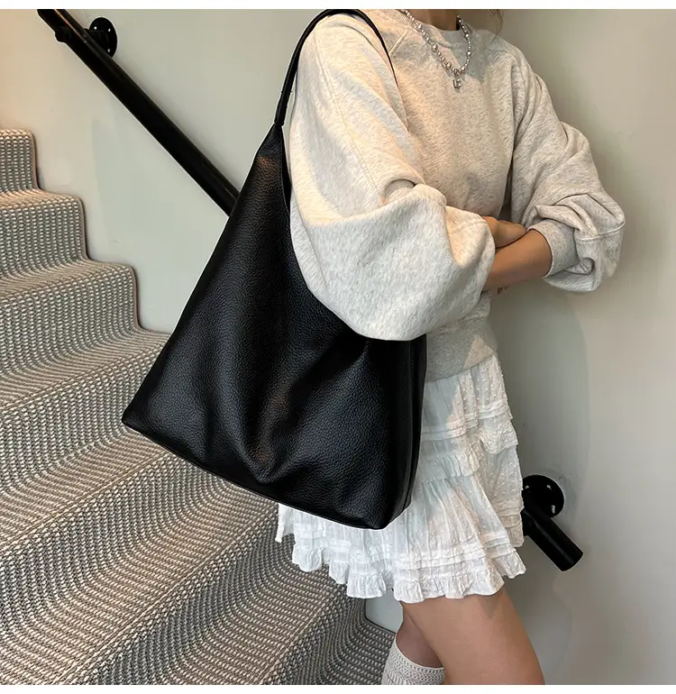2025 Women's Beige Textured Shoulder Bag with Matching Tote — feature 33