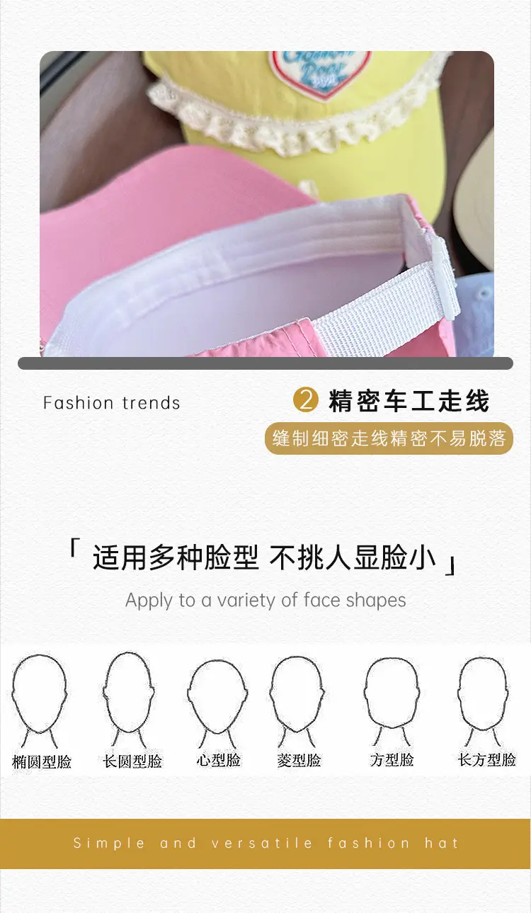 Pink Heart Embroidered Baseball Cap for Women — feature 23