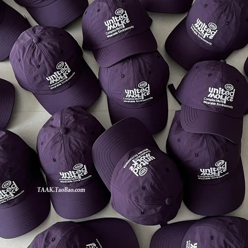Dark Purple United Molke Baseball Cap for Men - Image 3