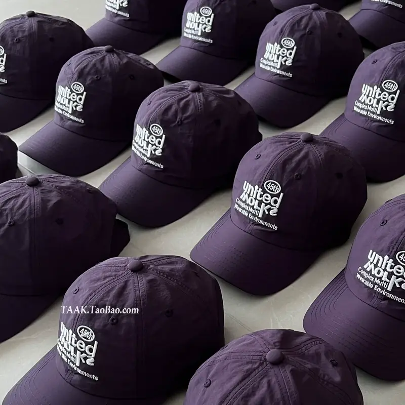 Dark Purple United Molke Baseball Cap for Men — feature 2