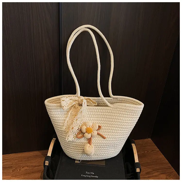 Women Straw Tote Bag Large Capacity Beach Travel Luggage — feature 20