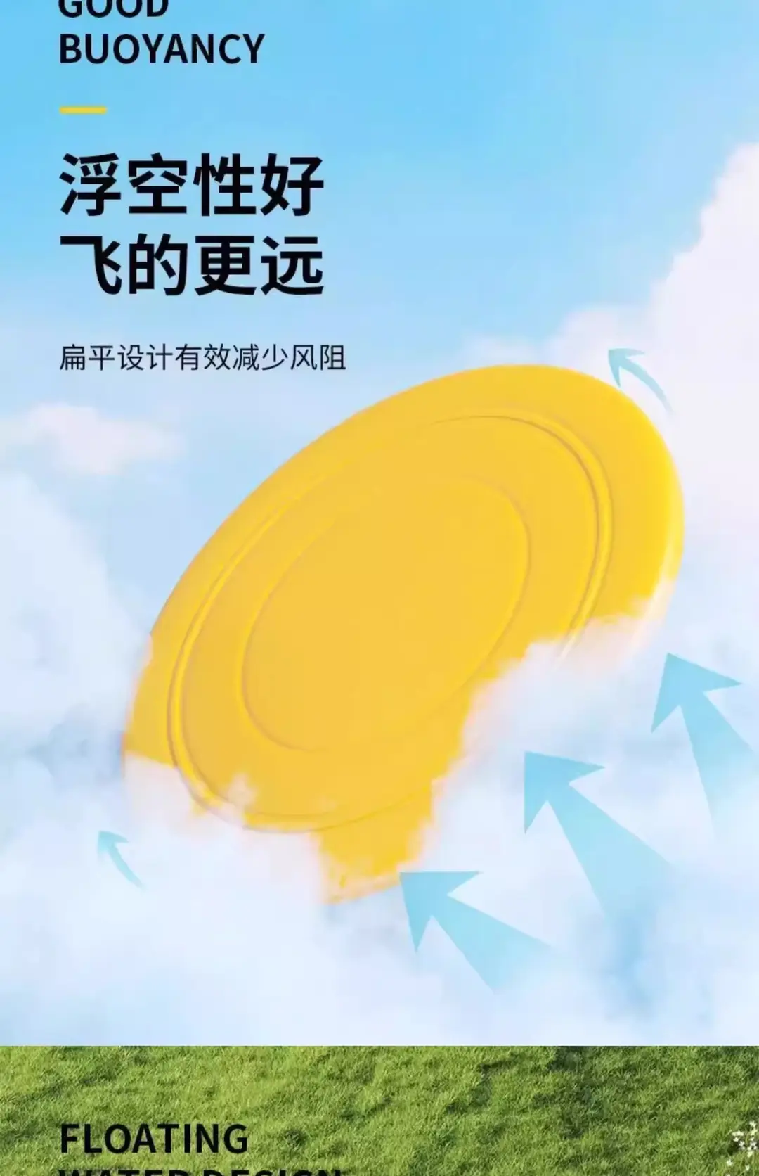 Dog Frisbee Dog Soft Frisbee Border Collie Supplies Pet Toys Bite-Resistant Training Frisbee Golden Retriever Dog Supplies — feature 6