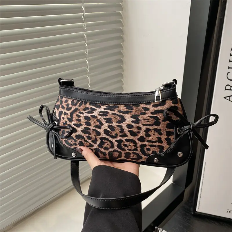 Leopard Print Shoulder Bags for Women 2025 New Arrival - Image 7