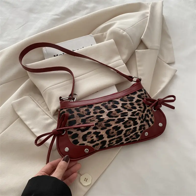 Leopard Print Shoulder Bags for Women 2025 New Arrival - Image 3