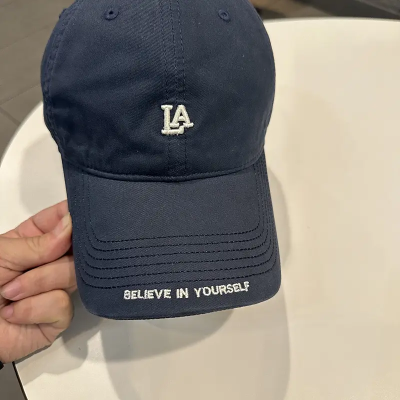 Women Baseball Cap LA Logo Casual Curved Bim — feature 9