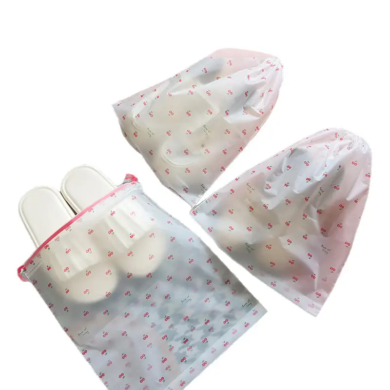 Shoe Storage Bag Drawstring Cute Travel Convenient Dustproof and Moisture-Proof Drawstring Packing Moving Bag