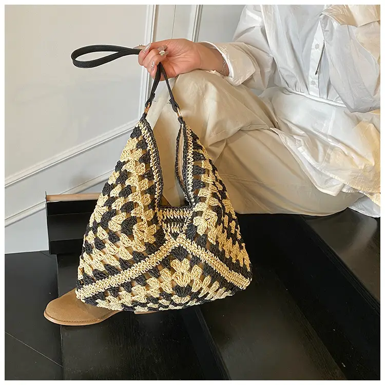 Woven Straw Bag for Women 2025 New Seaside Holiday — feature 17