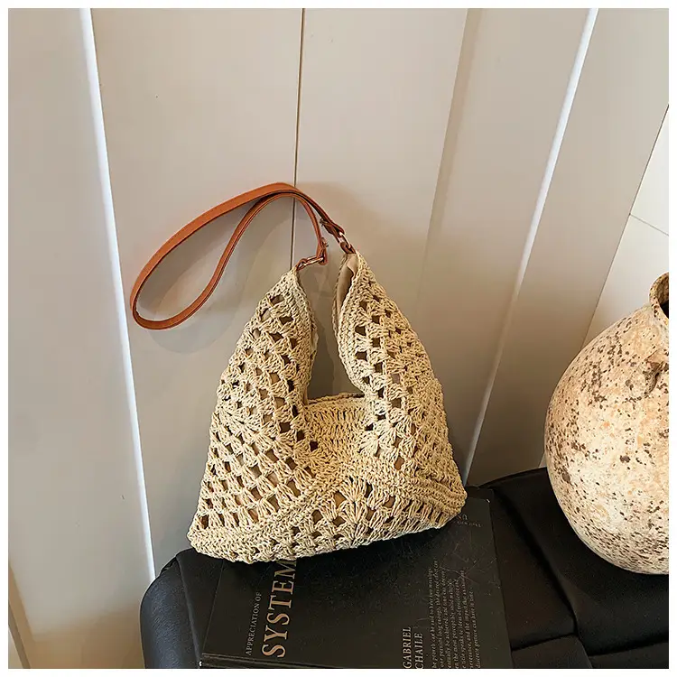Woven Straw Bag for Women 2025 New Seaside Holiday — feature 23