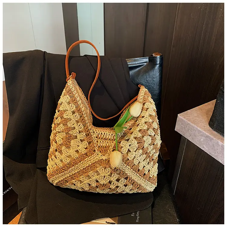 Woven Straw Bag for Women 2025 New Seaside Holiday — feature 24
