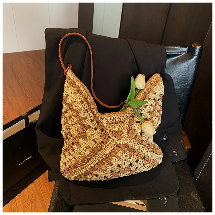 Woven Straw Bag for Women 2025 New Seaside Holiday — feature 25