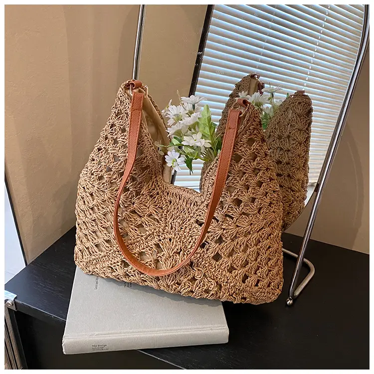Woven Straw Bag for Women 2025 New Seaside Holiday — feature 27