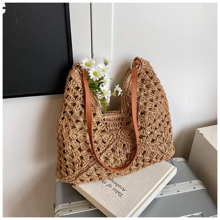 Woven Straw Bag for Women 2025 New Seaside Holiday — feature 28