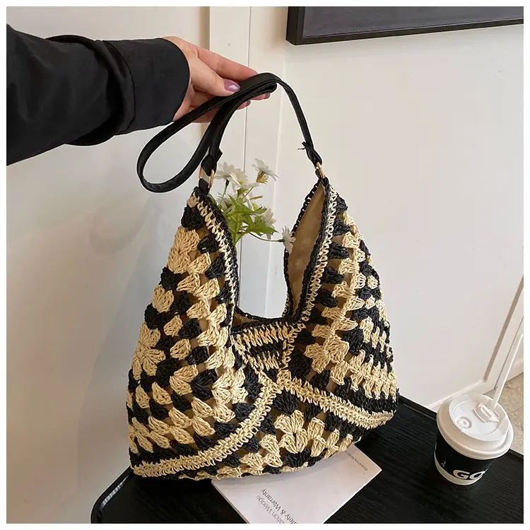 Woven Straw Bag for Women 2025 New Seaside Holiday — feature 32