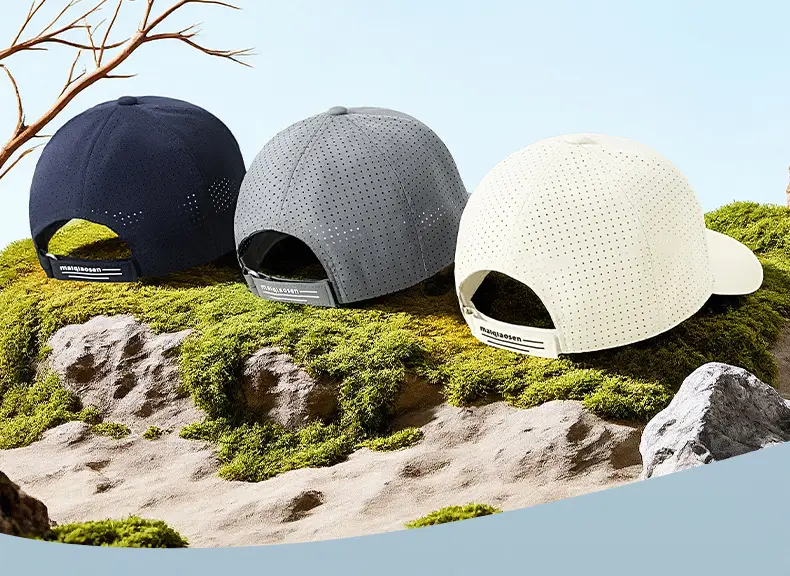 Men's Maroon 2025 UV Protection Baseball Cap — feature 22