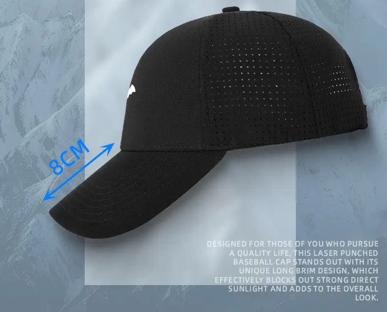 Men's Maroon 2025 UV Protection Baseball Cap — feature 24