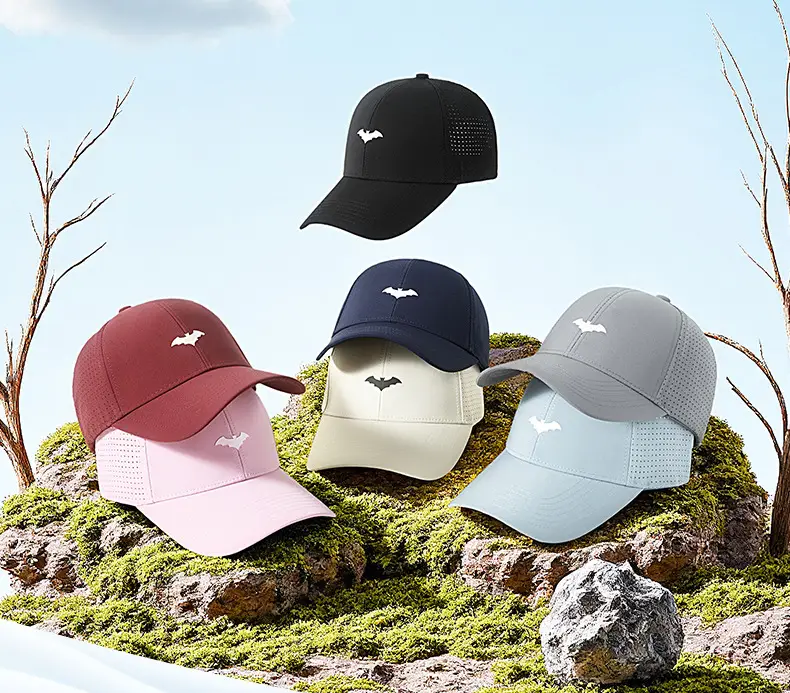 Men's Maroon 2025 UV Protection Baseball Cap — feature 9