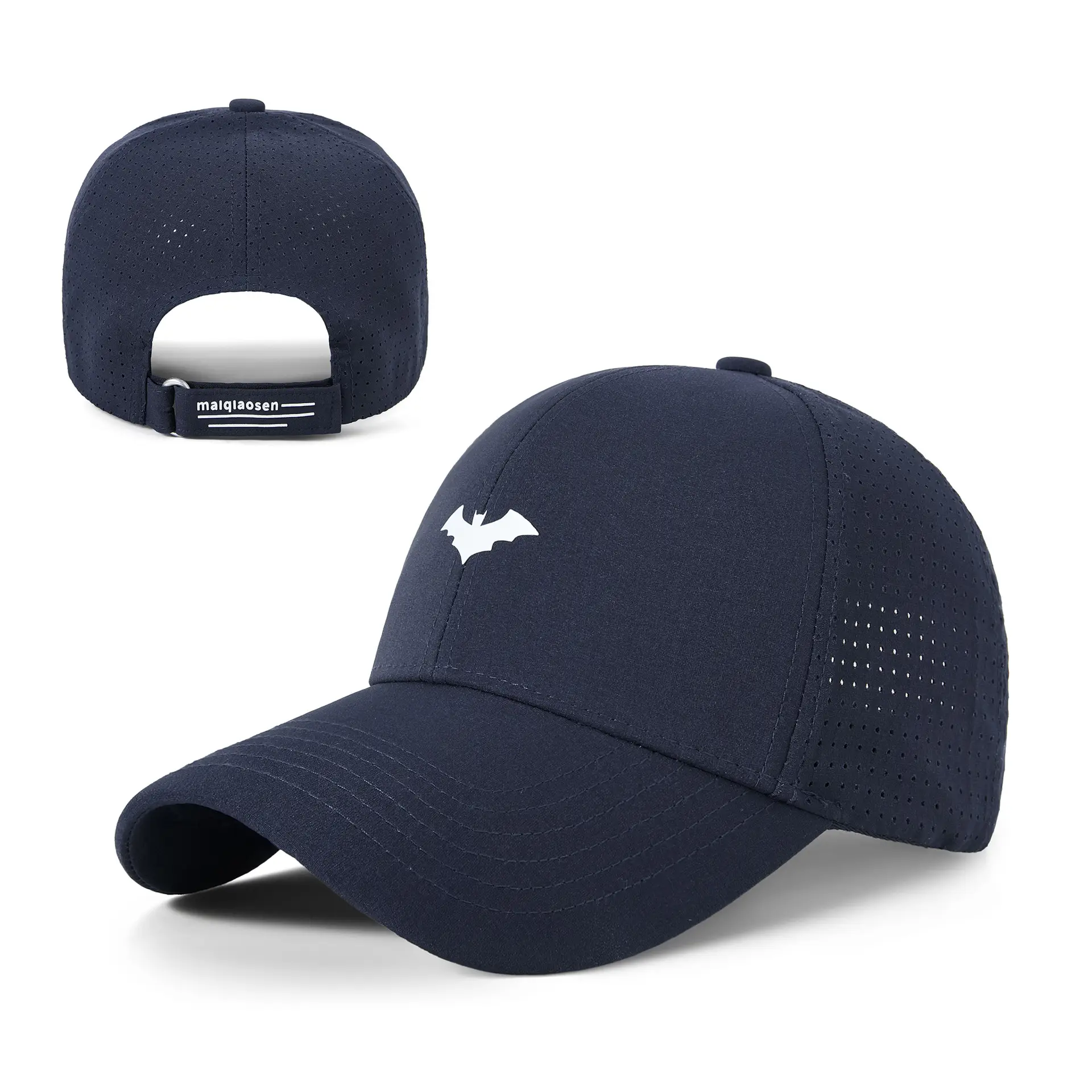 Men's Maroon 2025 UV Protection Baseball Cap - Image 2