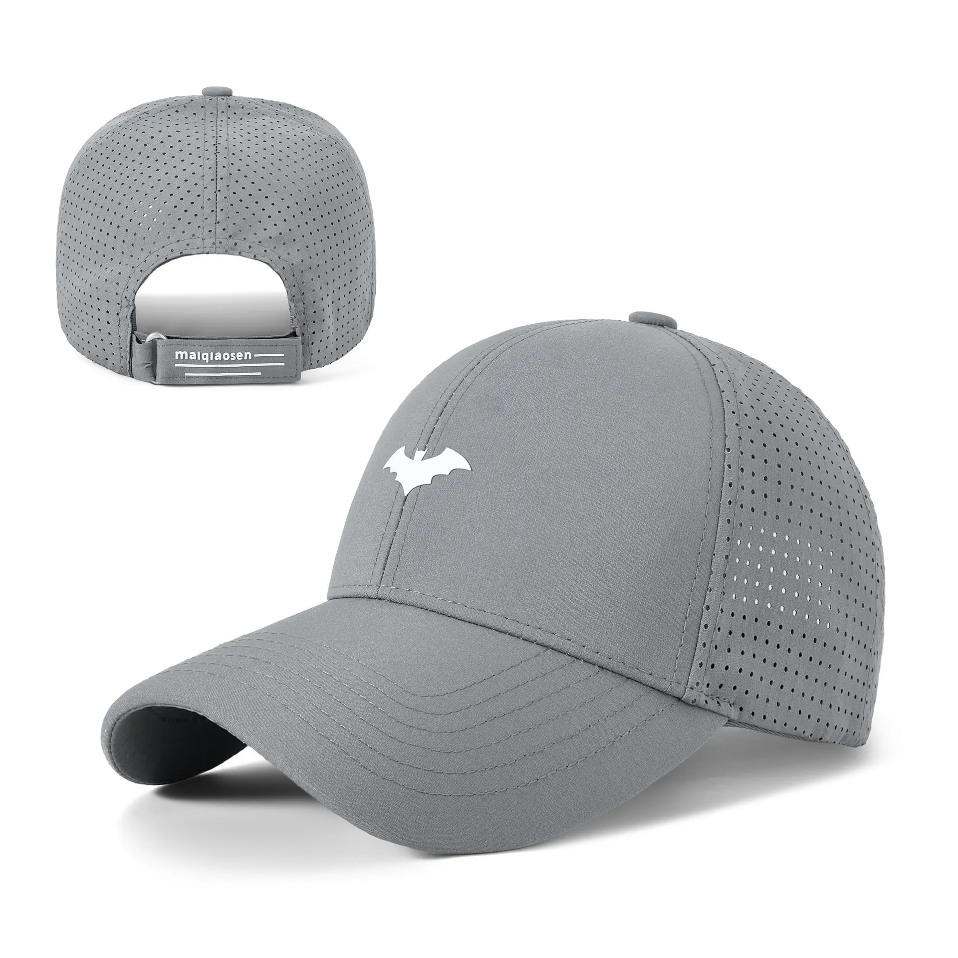 Men's Maroon 2025 UV Protection Baseball Cap - Image 4