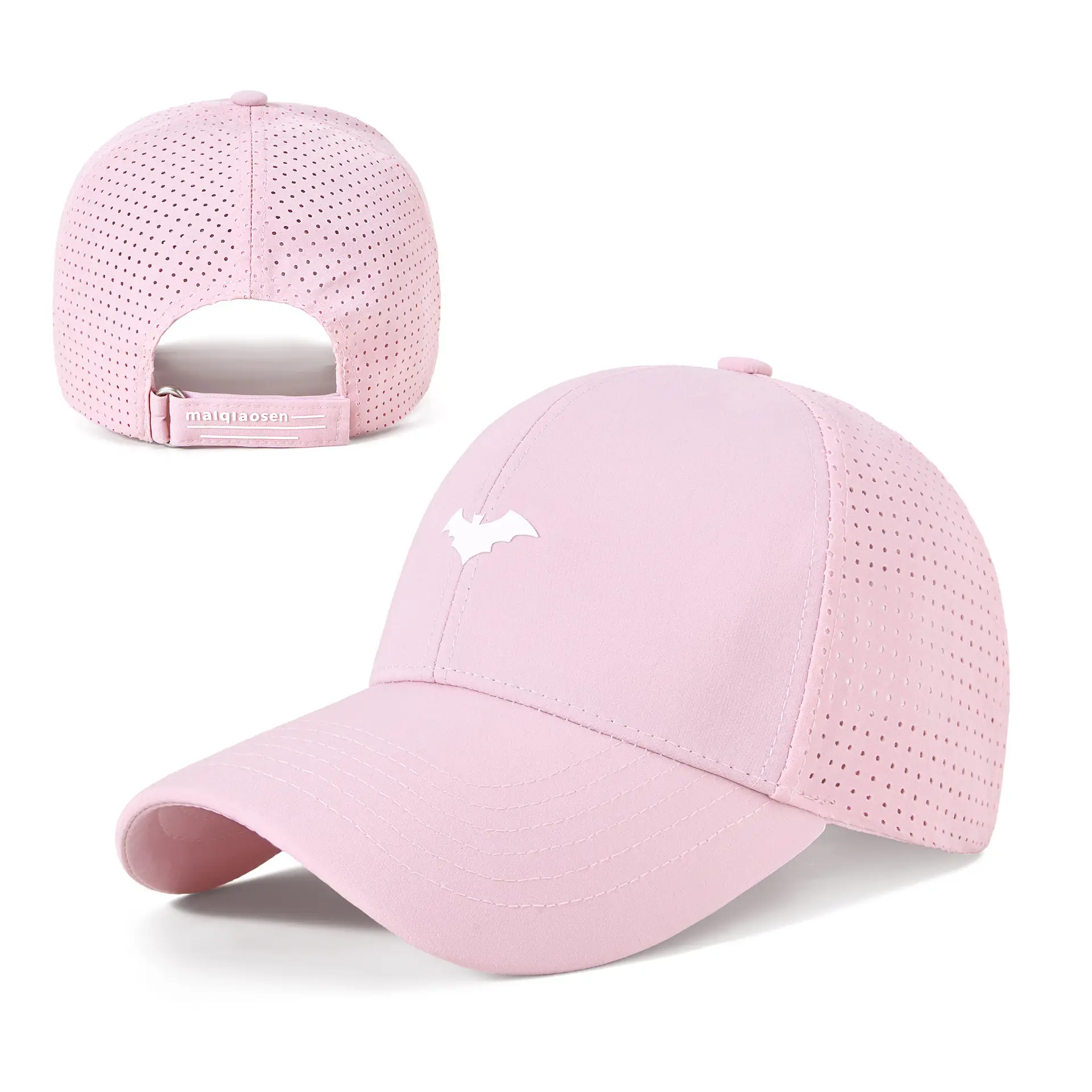 Men's Maroon 2025 UV Protection Baseball Cap - Image 6