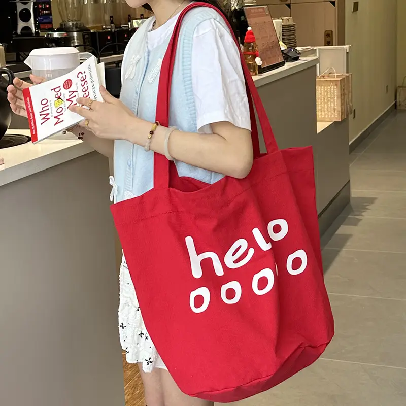Korean Style Letter Tote Bags Large Capacity Single Shoulder - Image 3