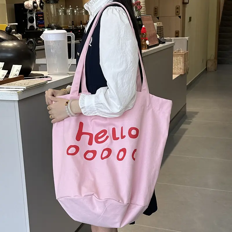 Korean Style Letter Tote Bags Large Capacity Single Shoulder - Image 4