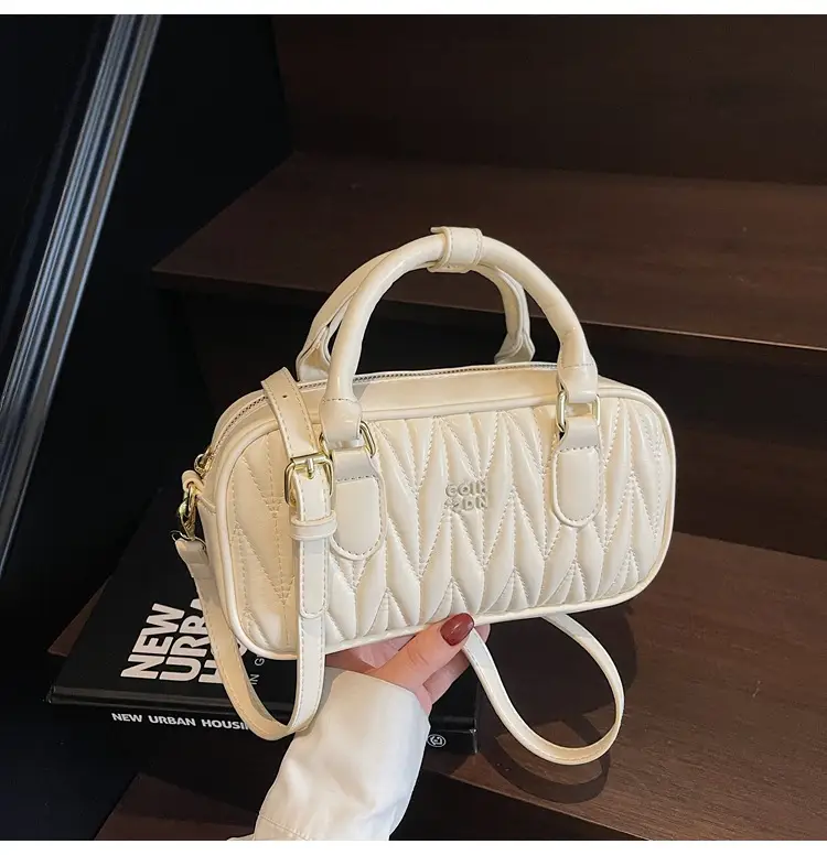 Women's Pink Quilted Shoulder Crossbody Bag 2025 — feature 23