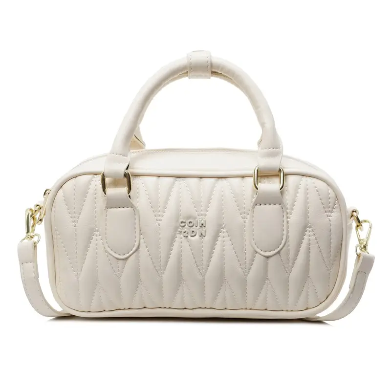 Women's Pink Quilted Shoulder Crossbody Bag 2025 - Image 3