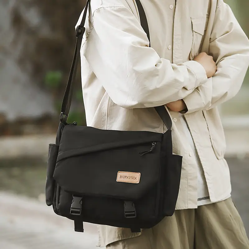 Crossbody Bag for Men Japanese Style Harajuku Messenger Bag - Image 8